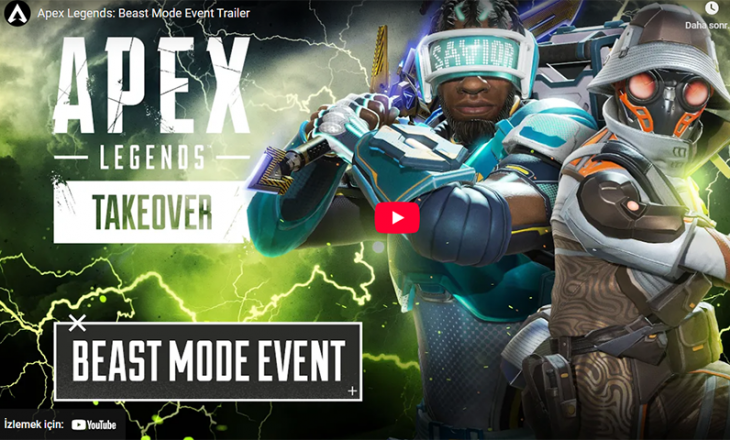 Apex Legends’ın Beast Mode Etkinliği, birçok yenilikle birlikte geliyor