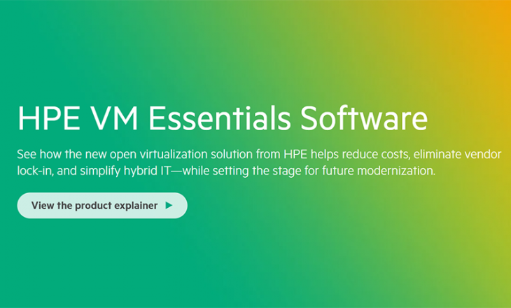 HPE, VM Essentials’ın global lansmanını gerçekleştirdi