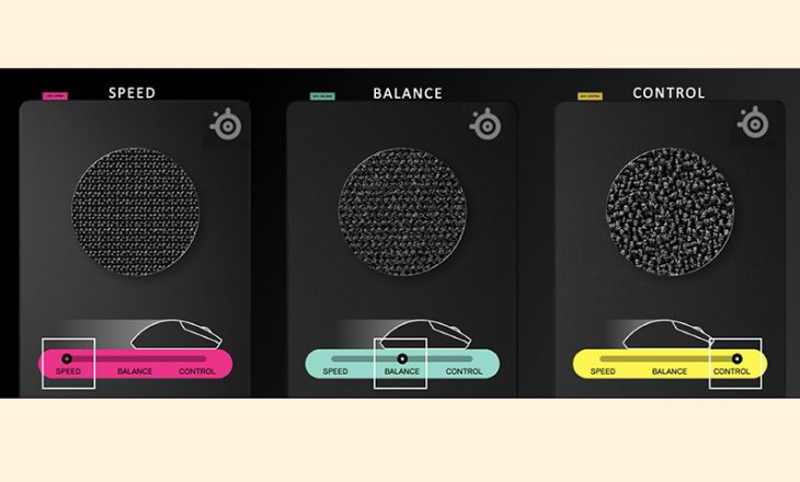 SteelSeries QcK Performans Mousepadleri: Kişisel olarak tasarlanmış duyarlılık