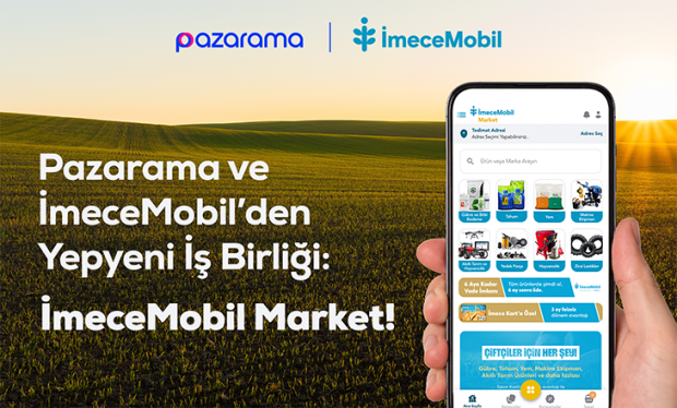 Pazarama ve İmece Mobil’den Yepyeni İş Birliği: İmeceMobil Market!