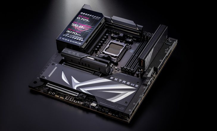 ASUS Republic of Gamers Crosshair X870E Extreme ve Apex anakartlarını tanıttı