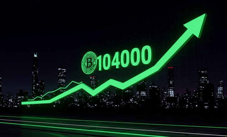 Bitcoin 104 bin dolarda güç kazanıyor