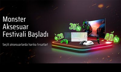 Monster aksesuar festivali başladı, yüzde 40’a varan indirimler sizi bekliyor!