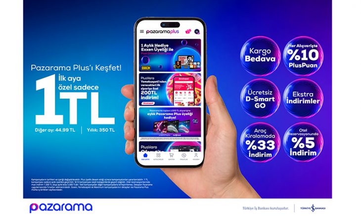Pazarama Plus ile Alışverişte Ayrıcalıklar Yeniden Tanımlanıyor!