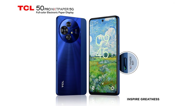 TCL 50 Pro NXTPAPER 5G akıllı telefonuna uluslararası arenada iki tasarım ödülü birden