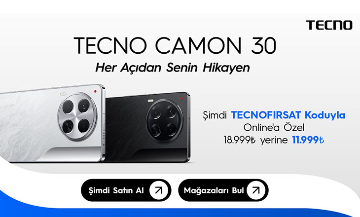 TECNO Türkiye online satış kanalını duyurdu!
