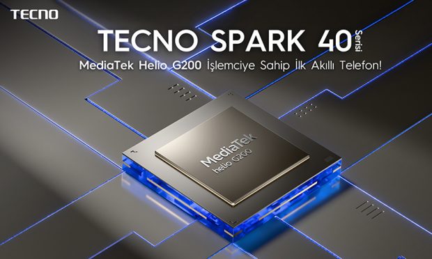 TECNO SPARK 40+, MediaTek Helio G200 İşlemciye sahip ilk akıllı telefon olacak!