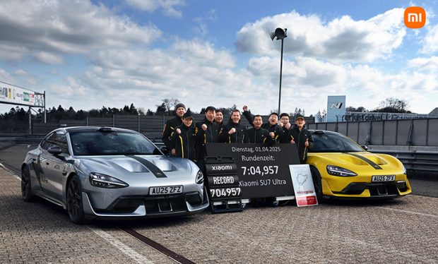 Xiaomi SU7 Ultra, Nürburgring’de Elektrikli Üst Segmentte Rekor Kırdı