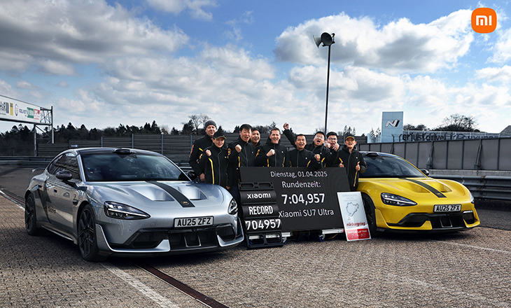 Xiaomi SU7 Ultra, Nürburgring’de Elektrikli Üst Segmentte Rekor Kırdı