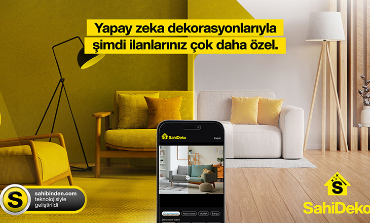 SahiDeko, sahibinden.com’dan Emlak Sektörüne Yapay Zekâ Dokunuşu