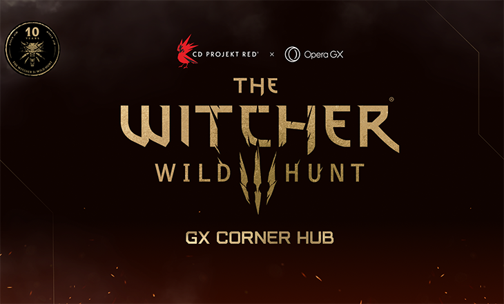 Opera GX, The Witcher 3: Wild Hunt’ın 10. yıl dönümünü özel bir tarayıcı sürümüyle kutluyor