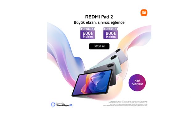 Xiaomi Redmi Pad 2 Serisi: Daha Canlı, Daha Gerçek