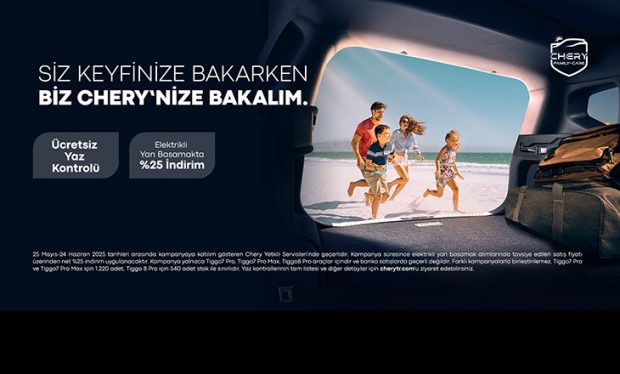 Chery’nin Ücretsiz Yaz Kontrolü ile Yola Güvenle Çıkmanın Keyfini Sürün!
