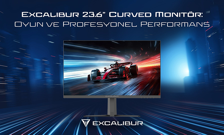 Yeni Excalibur 23.6” Curved Monitör Satışa Çıktı!