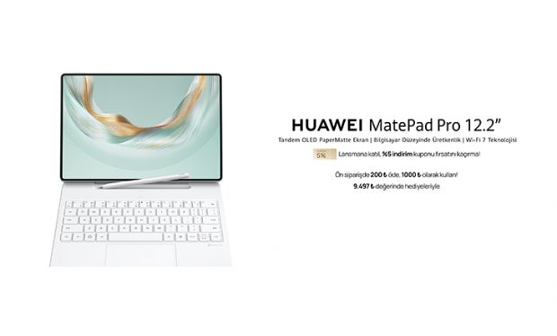 Huawei, MatePad Pro 12.2 ile Mobil Üretkenliği Yeniden Tanımlıyor