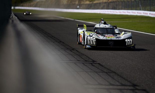 94 DUVAL Loic (fra), JAKOBSEN Malthe (dnk), VANDOORNE Stoffel (bel), Peugeot TotalEnergies, Peugeot 9X8 #94, Hypercar, action during the TotalEnergies 6 Hours of Spa-Francorchamps 2025, 3rd round of the 2025 FIA World Endurance Championship, from May 8 to 10, 2025 on the Circuit de Spa-Francorchamps in Stavelot, Belgium - Photo Thomas Fenetre / DPPI