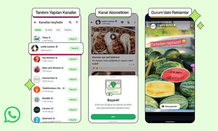 WhatsApp, yeni özelliklerle daha fazla kanal ve işletmenin bulunmasına yardımcı oluyor
