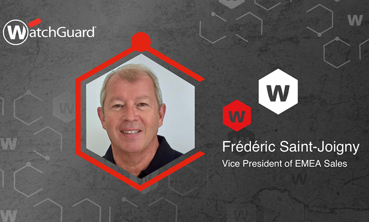 WatchGuard Frédéric Saint-Joigny’yi EMEA Satış Başkan Yardımcısı Olarak Atadı
