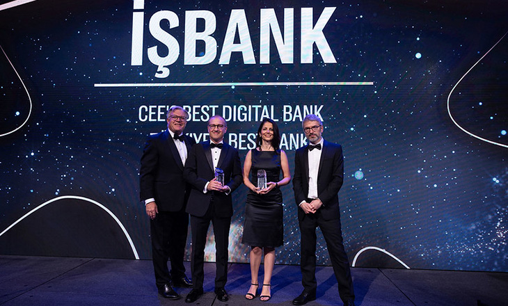 İş Bankası’na Orta ve Doğu Avrupa’nın en iyi dijital bankası ödülü