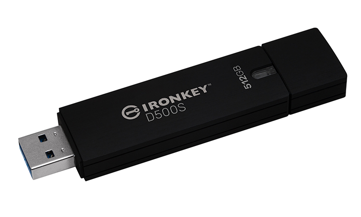 Kingston IronKey D500S: TAA Uyumlu, FIPS 140-3 Seviye 3 Donanım Şifreli Sürücü