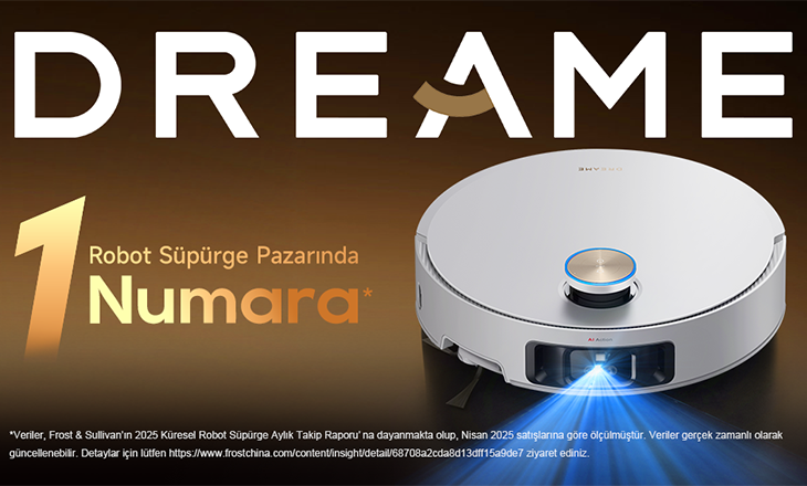 Dreame Technology, 18 Ülkede Robot Süpürge Pazarının Lideri Oldu