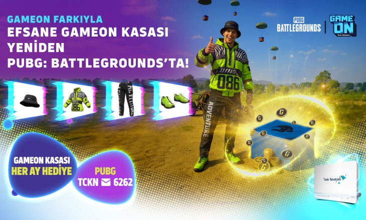 PUBG GAMEON Kasası oyunseverlerle yeniden buluştu