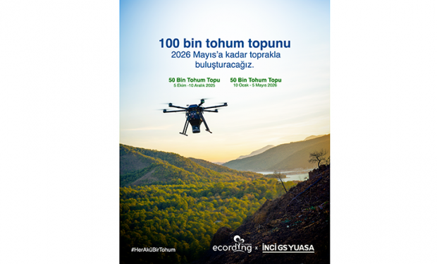 İNCİ GS YUASA AKÜ’DEN DOĞAYA 100.000 TOHUMLUK KATKI!