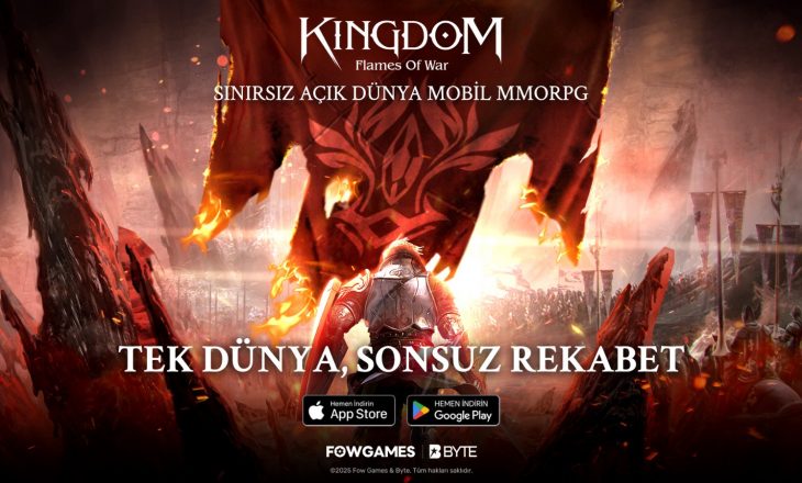 Kingdom: Flames of War ile Mobil’de Benzersiz MMORPG Deneyimi Başladı