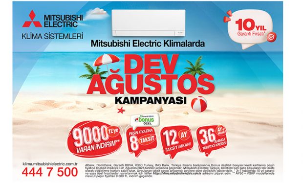 Dev Ağustos Kampanyası ile Klima Sahibi Olmak Kolaylaşıyor