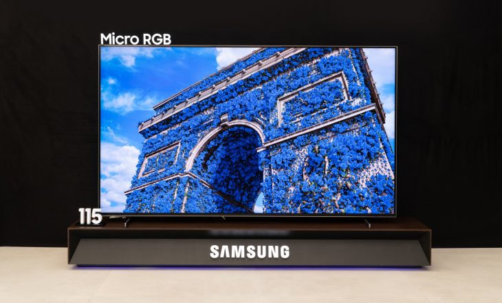 Samsung Electronics, dünyanın ilk Micro RGB ekranını tanıttı