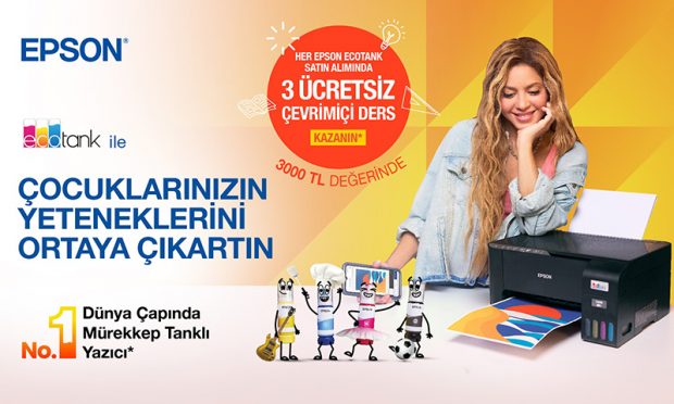 Epson’dan Shakira’yla birlikte “Okula Dönüş Kampanyası”