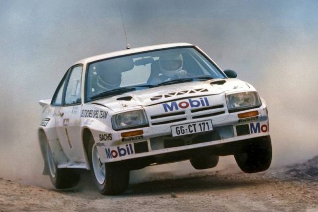 Erwin Weber auf Opel Manta 400, 1983