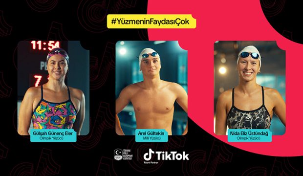 TikTok ve Türkiye Milli Olimpiyat Komitesi’nden #YüzmeninFaydasıÇok kısa film serisi