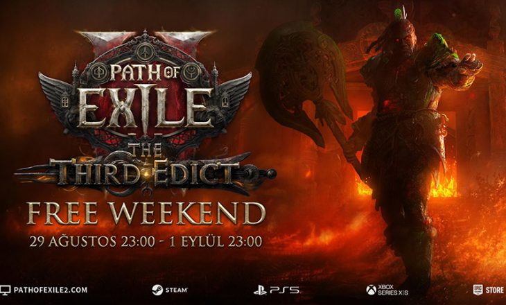 Path of Exile 2: The Third Edict, Free Weekend etkinliği ile birlikte geliyor!