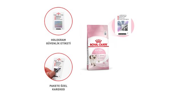 Royal Canin’den Mamalar için Hologramlı QR Kod ile Ürün Doğrulama Sistemi 