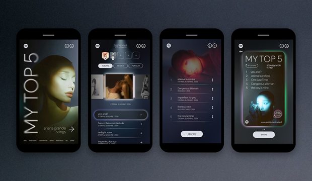 Spotify, Ariana Grande “Benim Top 5’im” deneyimini kullanıma sundu