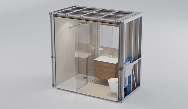 Modüler banyo podu ‘Erawet’ teknolojik bir inşaat çözümü sunuyor