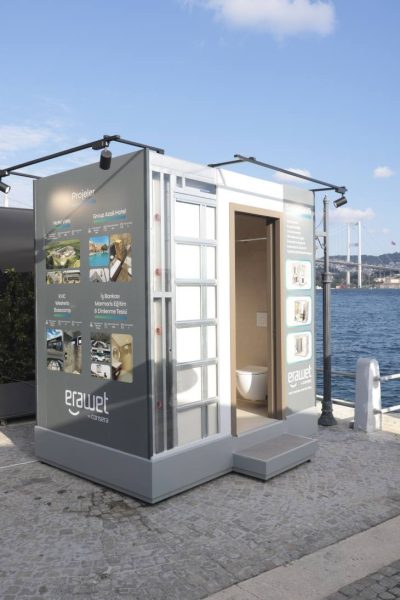 Modüler banyo podu ‘Erawet’ teknolojik bir inşaat çözümü sunuyor
