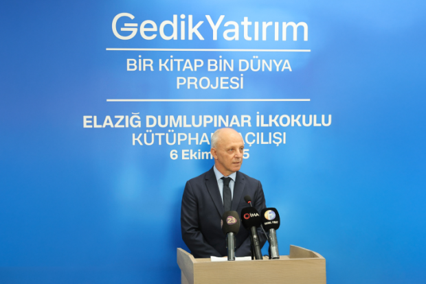 Gedik Yatırım 8. Kütüphanesini Elazığ’da Açtı