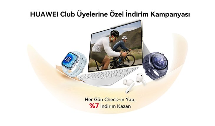 HUAWEI Online Mağaza Üyelerine Özel İndirim Kampanyası