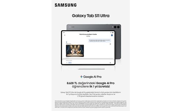 Samsung’dan öğrencilere özel indirim ve Google AI Pro hediyesi