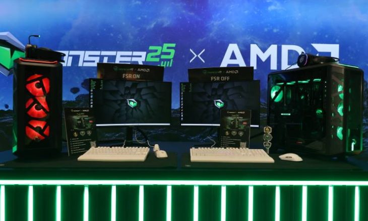 Monster, AMD işlemcili yeni masaüstü bilgisayarlarını tanıttı