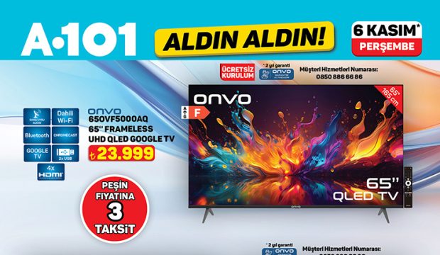 6 Kasım 2025 A101 Teknolojik BÜLTENİ