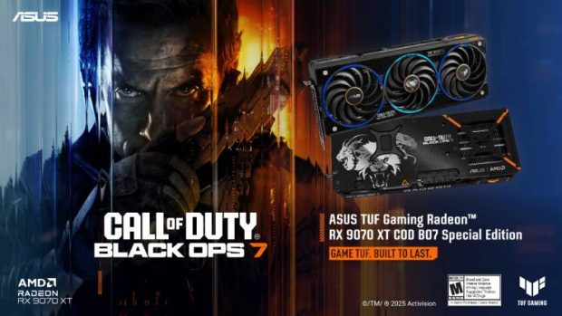 ASUS TUF Gaming, Call of Duty: Black Ops 7 Edition AMD Radeon RX 9070 XT modelini duyurdu