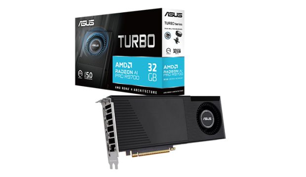 ASUS, Turbo Radeon AI Pro R9700 32GB ekran kartını duyurdu