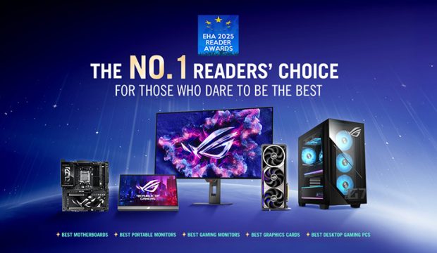 ASUS, yedi adet 2025 European Hardware Association Reader ödülü kazandı