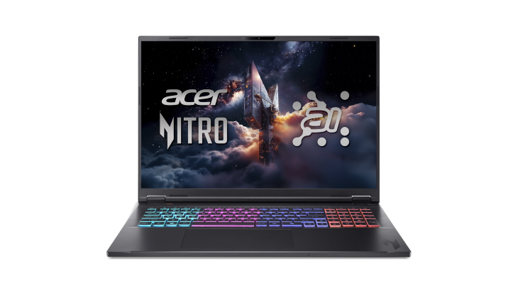 Acer Nitro 18 AI, AMD Ryzen™ AI 9 365 İşlemcisiyle Oyunun Kurallarını Değiştiriyor  