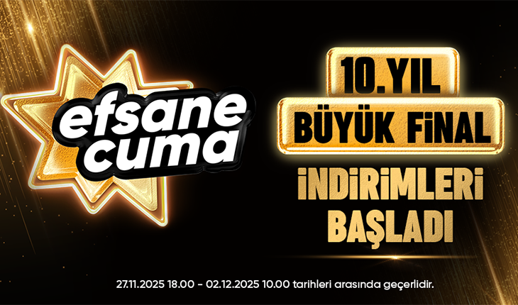 Hepsiburada’da 10. Yıl Büyük Final İndirimleri Başladı
