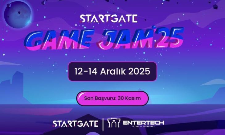 48 saatlik oyun geliştirme maratonu StartGate Game Jam’25 başlıyor