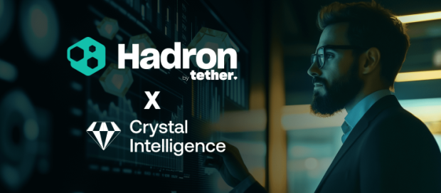 Hadron by Tether ve Crystal Intelligence stratejik anlaşma imzaladı